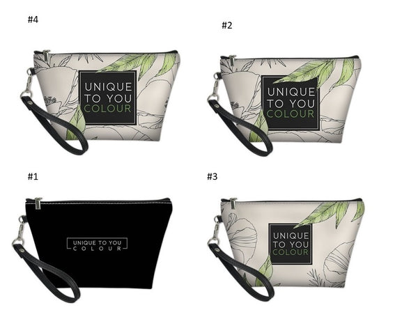 Signature Floral Cosmetic Bag - Style 2